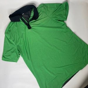 Adult Mens Green Medium Lululemon Golf Polo